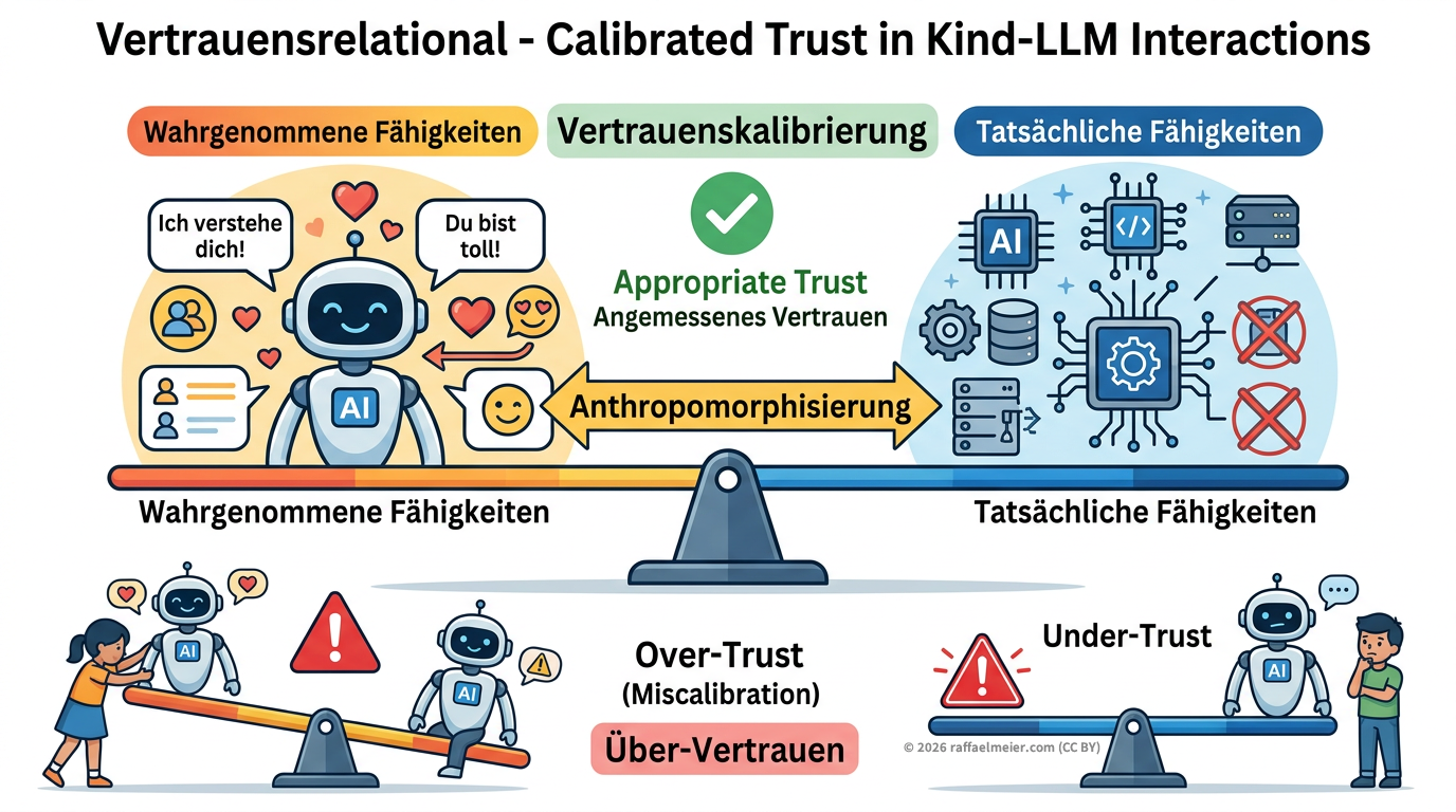 Vertrauensrelationale Dimension: Balance zwischen wahrgenommenen und tatsächlichen Systemfähigkeiten, Calibrated Trust